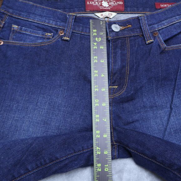 Lucky Brand Jeans Women's Size 8 Blue Mid-Rise Sofia Boot Denim 32" Inseam - Picture 6 of 16